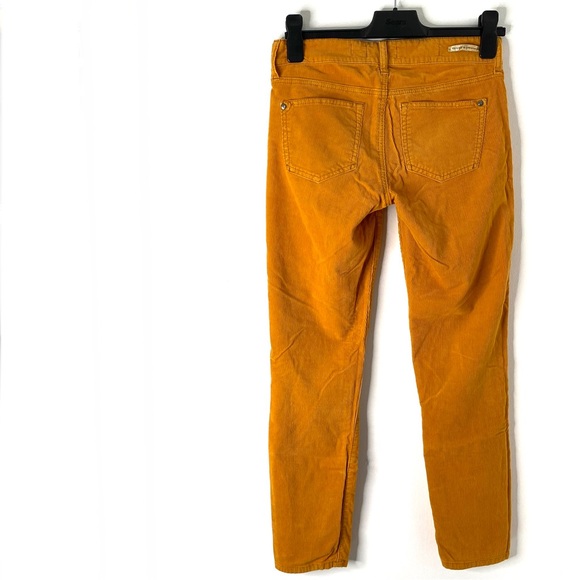 Pilcro and the Letterpress Mustard Yellow Corduroy Pants - Picture 6 of 11